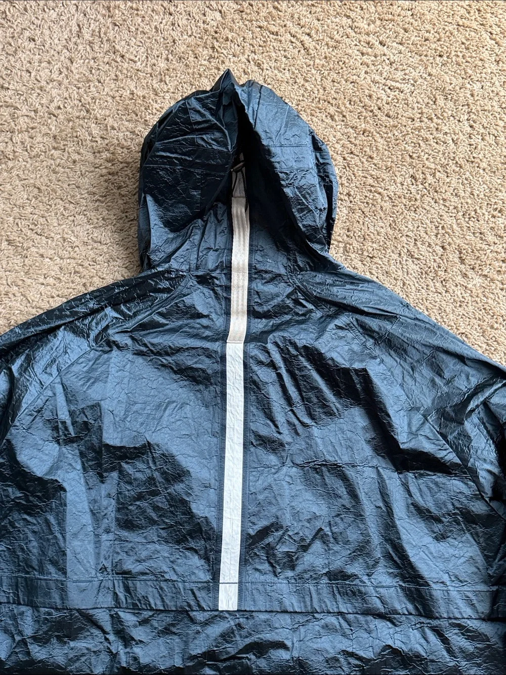 NWT Men's Nike Deep Ocean Sportswear Tech Pack Woven Hooded Jacket Size 3XL